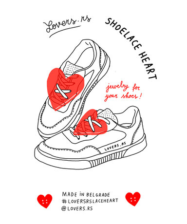 Shoelace Hearts