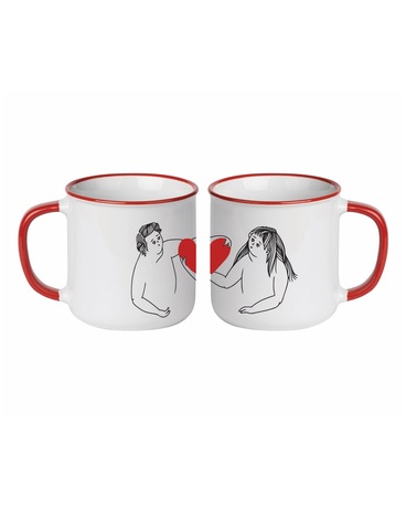Holding Heart Cup