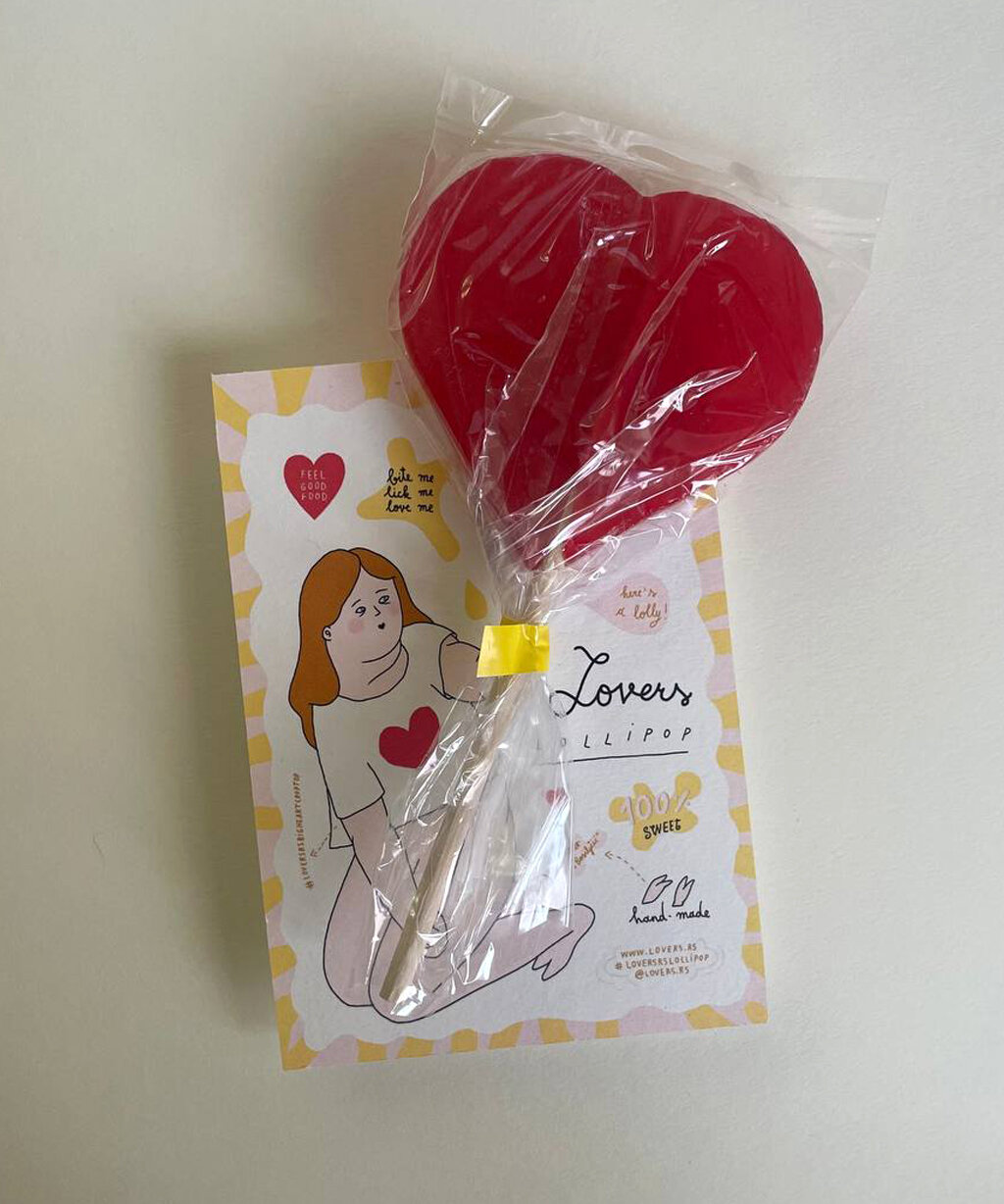 Heart Lollipop