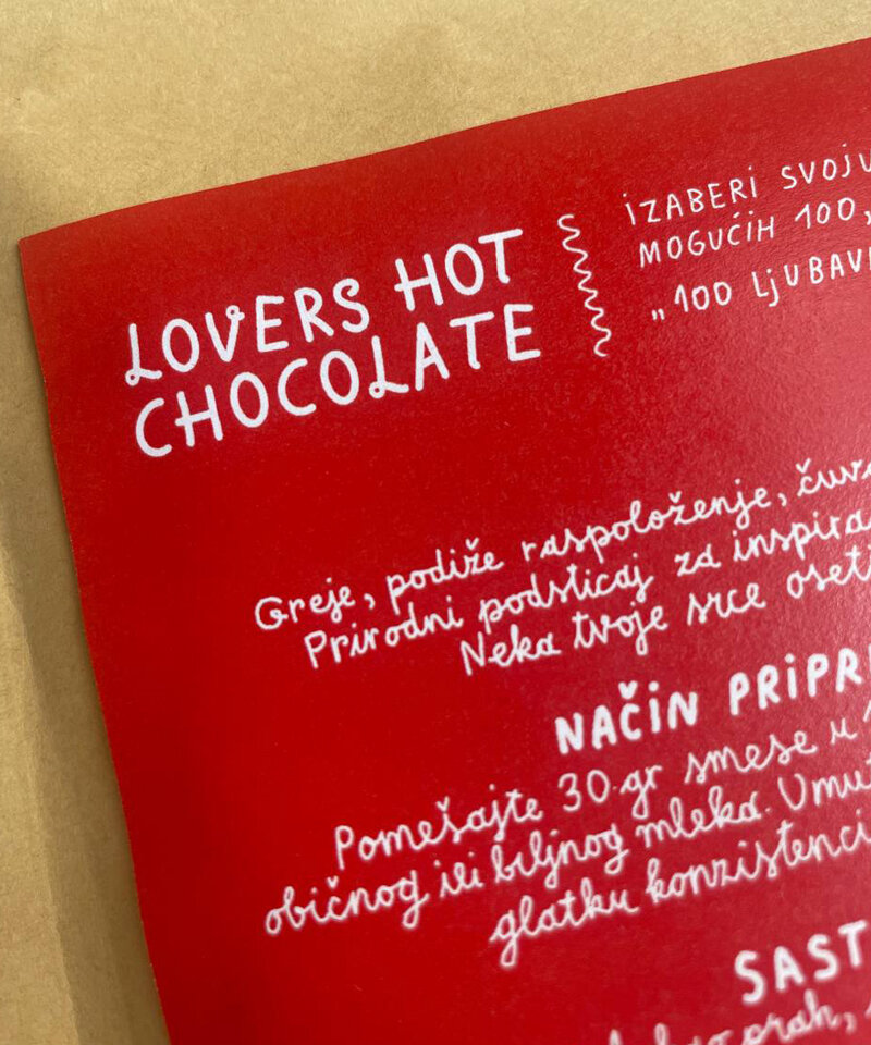 Lovers Hot Chocolate feat. Valentina i karanfil