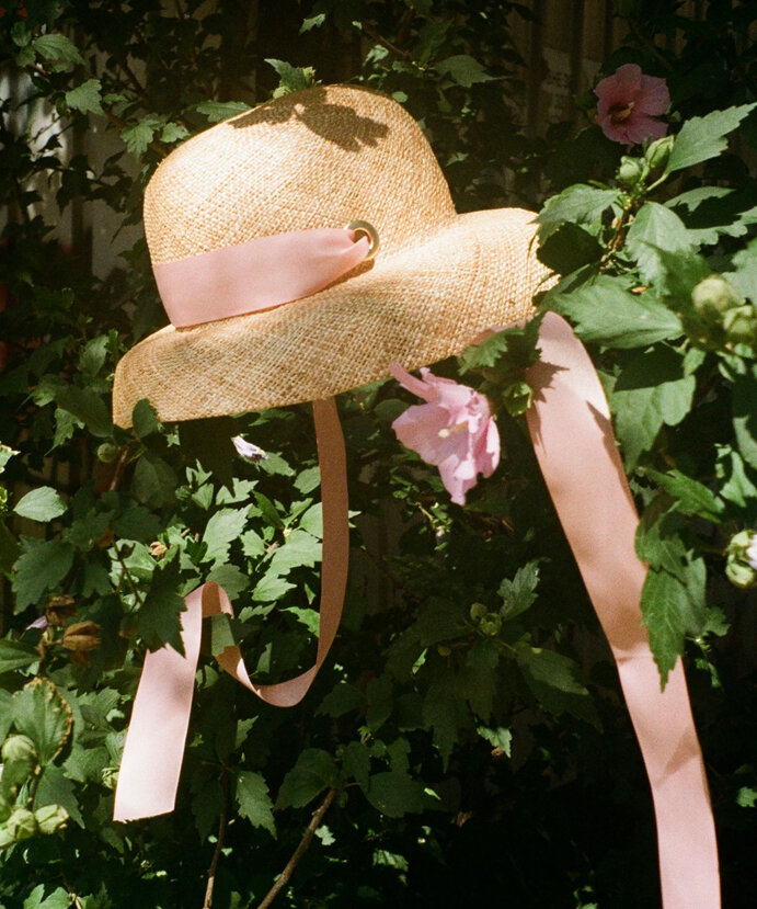 Audrey Raffia Hat