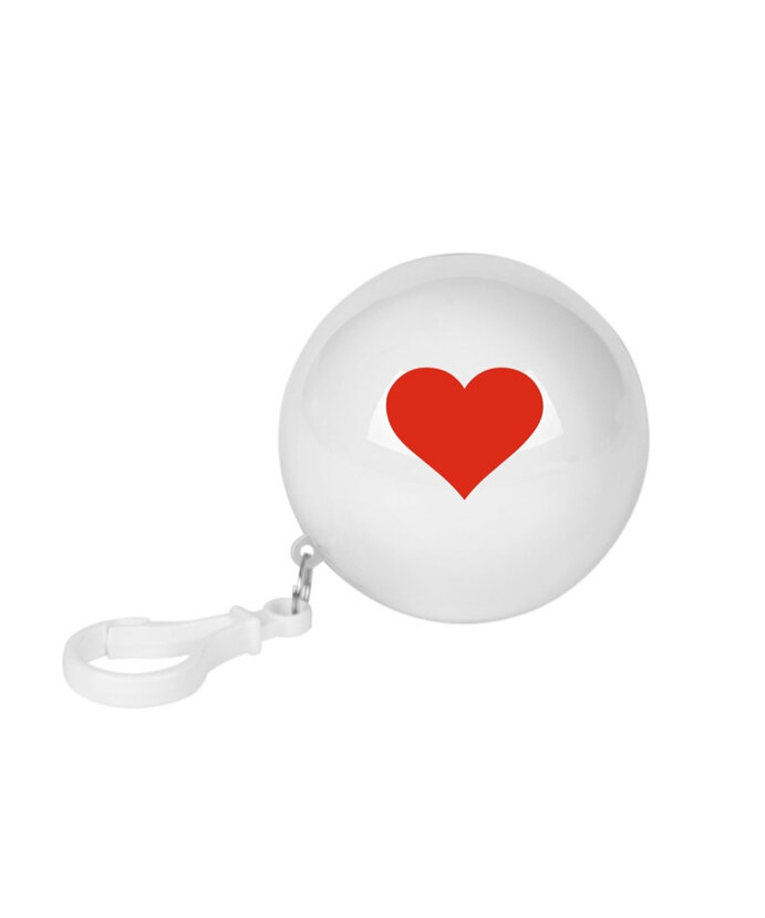 Portable Heart Raincoat