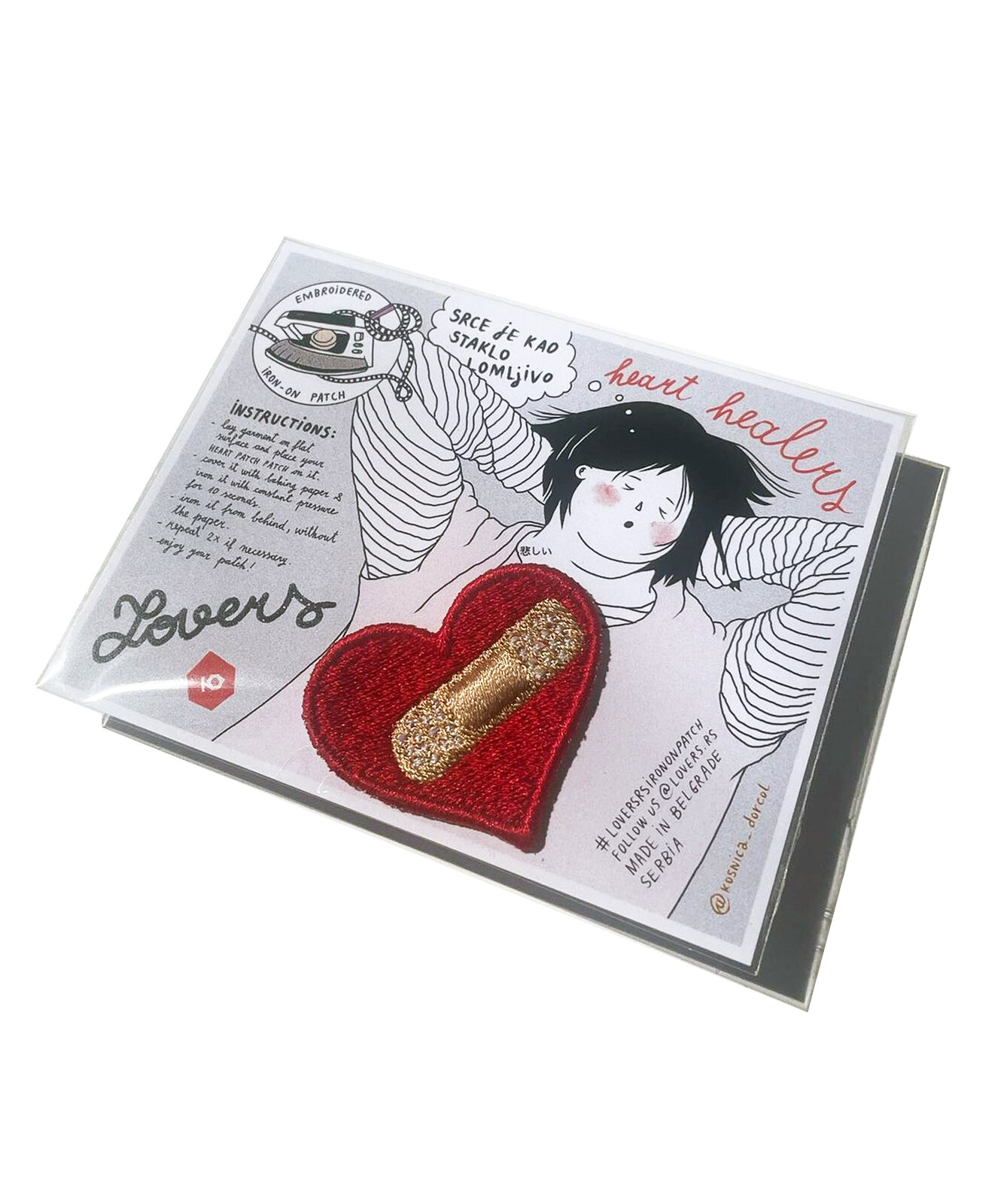 Heart Healers Iron-on Patch