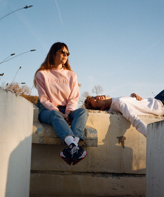 Lovers Crop Crewneck