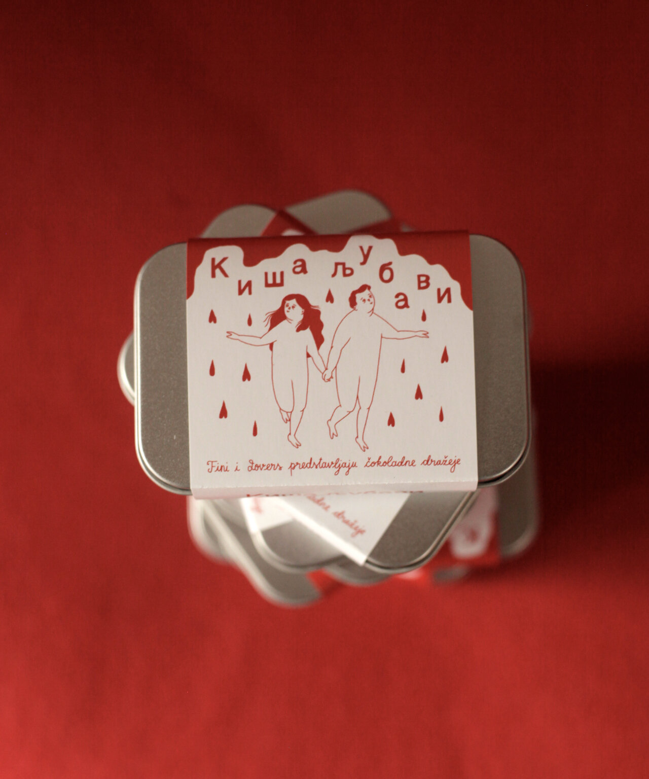 Chocolate dragees - KIŠA LJUBAVI