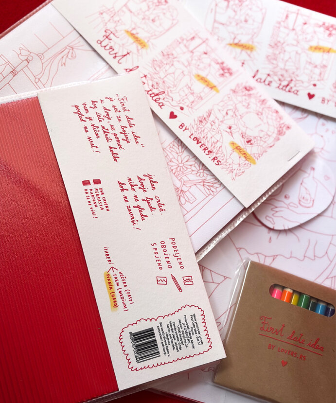 First Date Idea - Coloring for 2